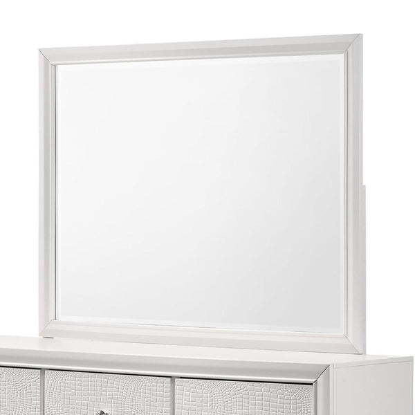  Crown Mark Lyssa B4310-11 Dresser Mirror - Frost IMAGE 1