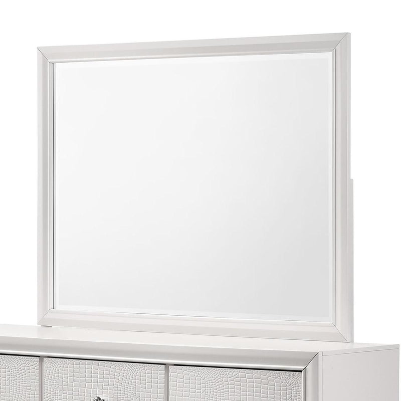  Crown Mark Lyssa B4310-11 Dresser Mirror - Frost IMAGE 1