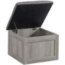 Elements International Uster CTUT100OT Coffee Table with 4 Stools IMAGE 5