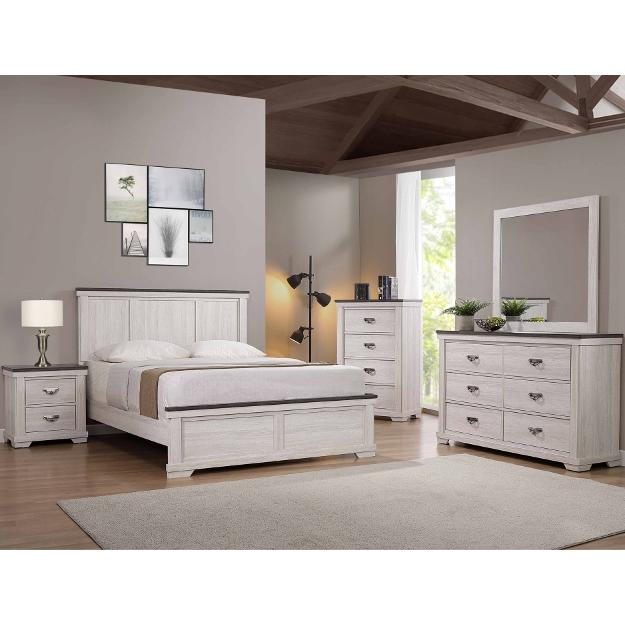  Crown Mark Leighton B8180-F Full Panel Bed IMAGE 2