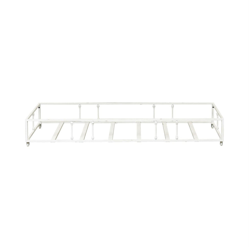 Liberty Furniture Industries Inc. Vintage Series 179-Day Twin Metal Trundle - Antique White IMAGE 2