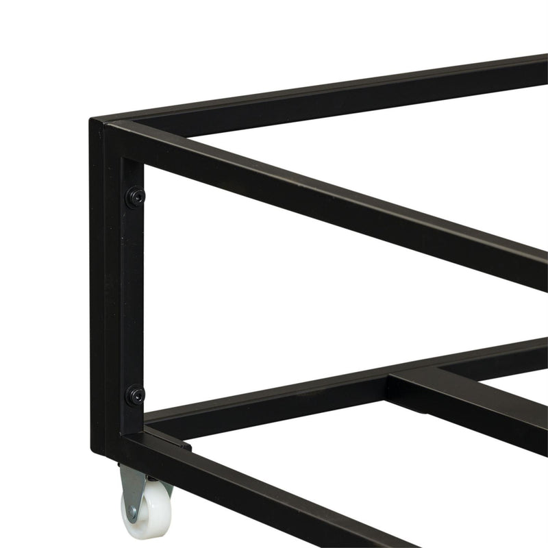 Liberty Furniture Industries Inc. Vintage Series 179-Day Twin Metal Trundle - Black IMAGE 5