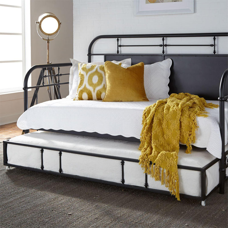 Liberty Furniture Industries Inc. Vintage Series 179-Day Twin Metal Trundle - Black IMAGE 7