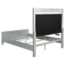  Coaster Furniture Gunnison 223211KW Wood California King LED Panel Bed - Silver Metallic IMAGE 3