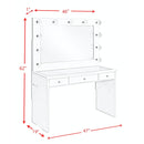 Elements International Ariana 3-Drawer Vanity Set CVAR700VB/CVAR700VM IMAGE 10