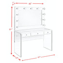 Elements International Ariana 3-Drawer Vanity Set CVJZ700VB/CVJZ700VM IMAGE 9