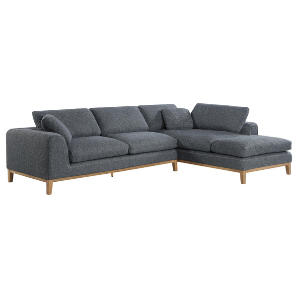 Coaster Furniture Persia Fabric 2 pc Sectional 508857 IMAGE 1