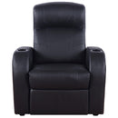  Coaster Furniture Cyrus 600001-S3B 3 pc Home Theater Seating IMAGE 3