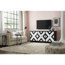 Hooker Furniture 5875-55480-00 Sanctuary Noir Et Blanc Entertainment Console IMAGE 5