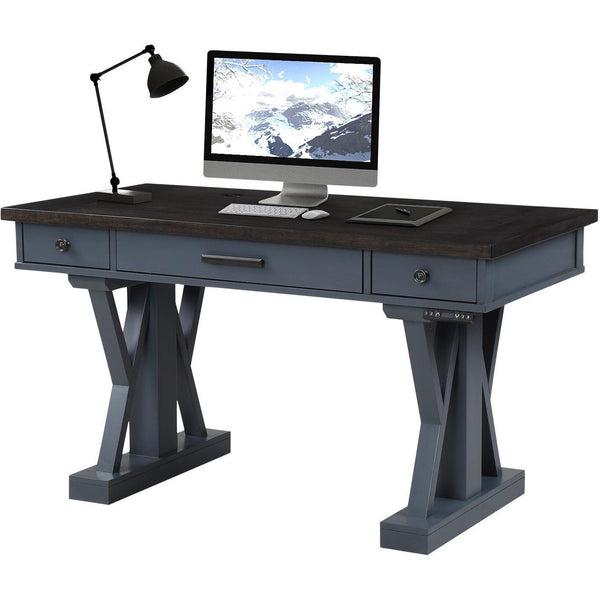 Parker House Furniture Office Desks Desks AME#256T-DEN/LIFT#200BLK IMAGE 1