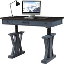 Parker House Furniture Americana Modern AME#256-2-DEN Denim 56 In. Power Lift Desk