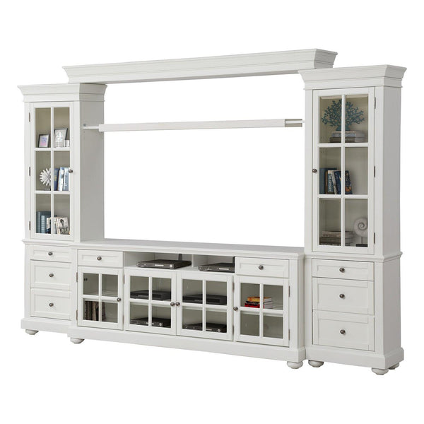 Parker House Furniture Cape Cod CAP#176-3 4 pc 76 In. Entertainment Wall IMAGE 1