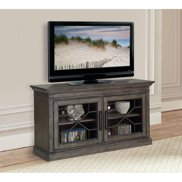 Parker House Furniture Sundance SUN#63-SGR Smokey Grey 63 In.Tv Console IMAGE 1