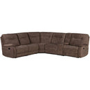 Parker Living Cooper MCOO-PACKA-SBR Shadow Brown 6 pc Modular Manual Reclining Sectional