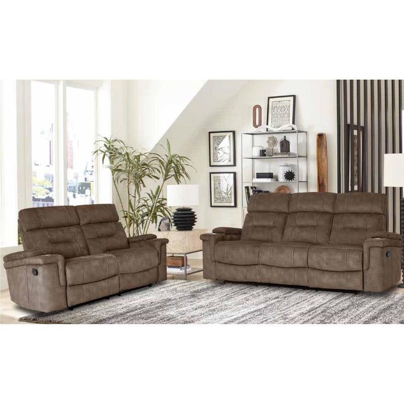 Parker Living Diesel Manual Reclining Fabric Sofa MDIE