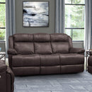Parker Living Eclipse Power Reclining Leather Match Sofa MECL