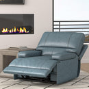 Parker Living Whitman Power Leather Match Recliner with Wall Recline MWHI