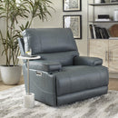 Parker Living Whitman Power Leather Match Recliner with Wall Recline MWHI