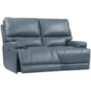 Parker Living Whitman Power Reclining Leather Match Loveseat MWHI