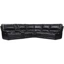 Parker Living Whitman MWHI-PACKA(H)-P50-VCO Verona Coffee 6 pc Power Reclining Sectional with Adjustable Headrests