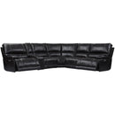 Parker Living Whitman MWHI-PACKA(H)-P50-VCO Verona Coffee 6 pc Power Reclining Sectional with Adjustable Headrests
