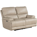 Parker Living Whitman Power Reclining Leather Match Loveseat MWHI