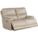 Parker Living Whitman Power Reclining Leather Match Loveseat MWHI