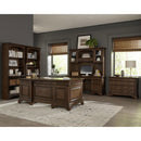  Coaster Furniture Hartshill 881283 66-inch 5-Drawer Credenza with Hutch - Burnished Oak IMAGE 9