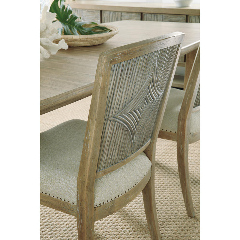 Hooker Furniture 6015-75411-80 Surfrider Carved Back Side Chair IMAGE 3