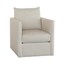 Bassett Beckham Swivel Fabric Chair 2676-05 1495-2 IMAGE 1