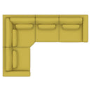 Bassett Moby Fabric 4 pc Sectional 2728-23/2728-34/2728-20/2728-21 1539-4 IMAGE 1