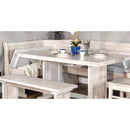 Sunny Designs Bayside Dining Table with Trestle Base 0113MW-T IMAGE 3