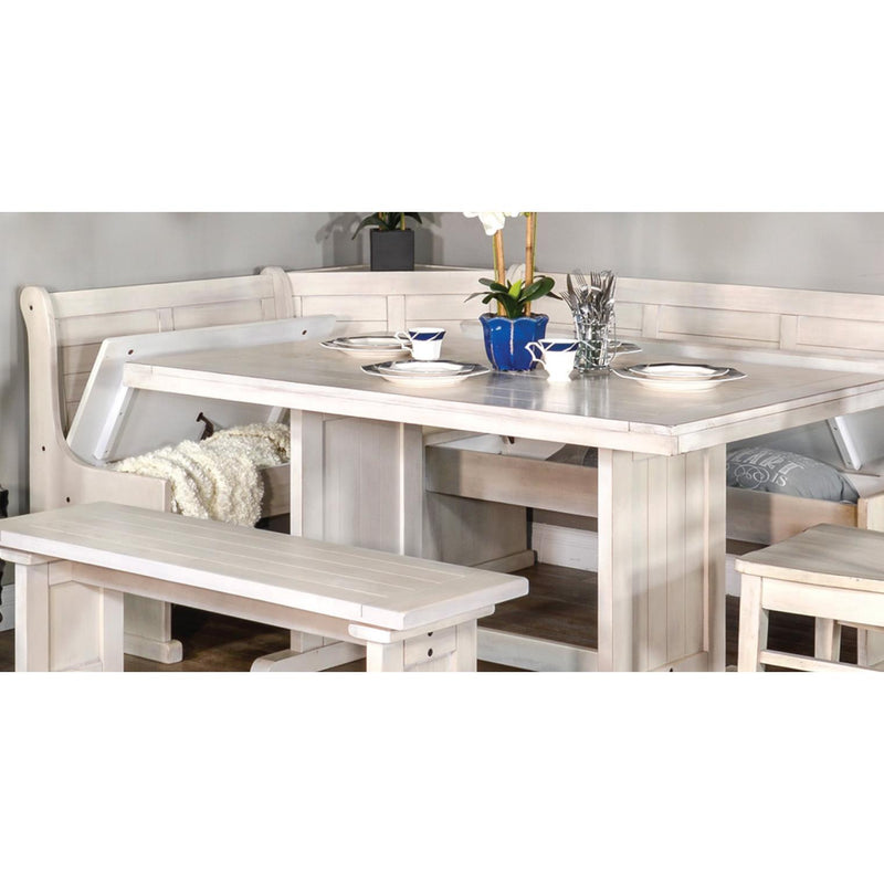Sunny Designs Bayside Dining Table with Trestle Base 0113MW-T IMAGE 3