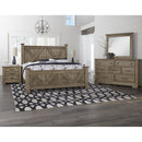 Vaughan-Bassett Cool Rustic King Panel Bed 172-667/172-766/172-933-MS-MS2 IMAGE 2