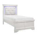Homelegance Lana Twin Upholstered Platform Bed 1556WT-1* IMAGE 2