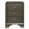 Homelegance Centralia 3-Drawer Nightstand 4598GYU IMAGE 1