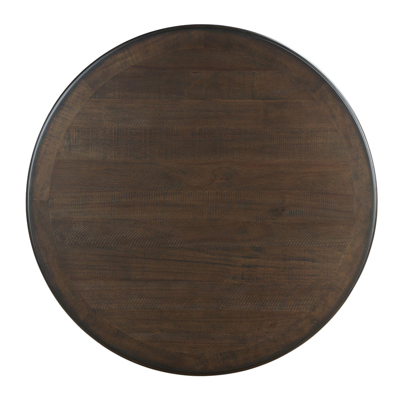 Homelegance Round Asher Dining Table with Pedestal Base 5800WH-48RD IMAGE 3