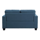 Homelegance Elmont Stationary Fabric Loveseat 9327BU-2 IMAGE 4