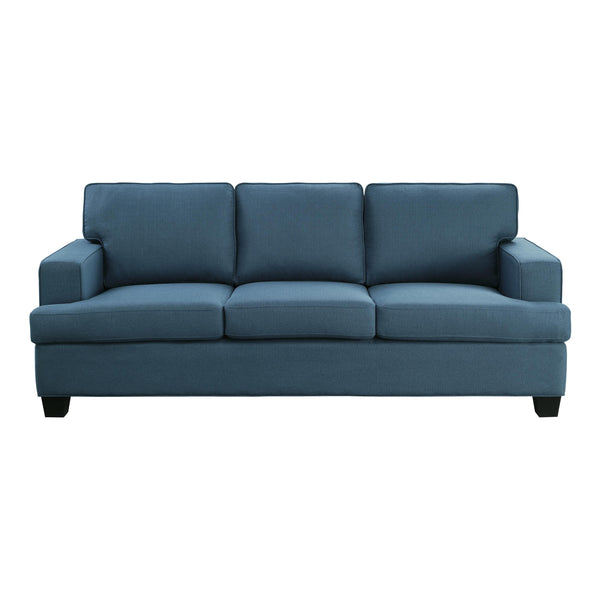 Homelegance Elmont Stationary Fabric Sofa 9327BU-3 IMAGE 1