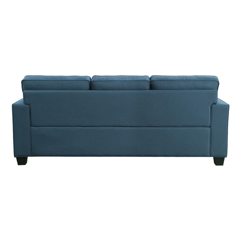 Homelegance Elmont Stationary Fabric Sofa 9327BU-3 IMAGE 3