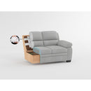 Homelegance Holleman Stationary Fabric Loveseat 9333GY-2 IMAGE 7