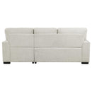 Homelegance Morelia 9468BE*2RC2L 2 pc Sectional with Pull-out Bed and Right Chaise with Hidden Storage IMAGE 5