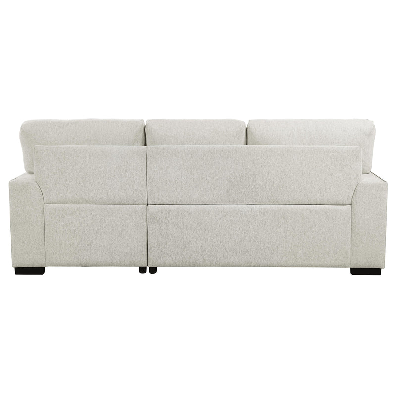 Homelegance Morelia 9468BE*2RC2L 2 pc Sectional with Pull-out Bed and Right Chaise with Hidden Storage IMAGE 5