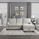 Homelegance Morelia 9468BE*2RC2L 2 pc Sectional with Pull-out Bed and Right Chaise with Hidden Storage IMAGE 7