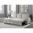 Homelegance Morelia 9468BE*2LC2R 2 pc Sectional with Pull-out Bed and Left Chaise with Hidden Storage IMAGE 8