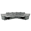 Homelegance Tesoro 9509DG*6LRRR 6 pc Modular Reclining Sectional IMAGE 3