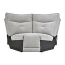 Homelegance Tesoro 9509MGY*6LRRRPWH 6 pc Modular Power Reclining Sectional with Power Headrests and USB Ports IMAGE 10