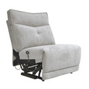 Homelegance Tesoro 9509MGY*6LRRRPWH 6 pc Modular Power Reclining Sectional with Power Headrests and USB Ports IMAGE 6