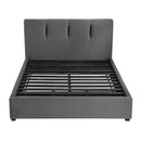 Homelegance Aitana King Upholstered Platform Bed with Storage 1632GHK-1EKDW* IMAGE 5