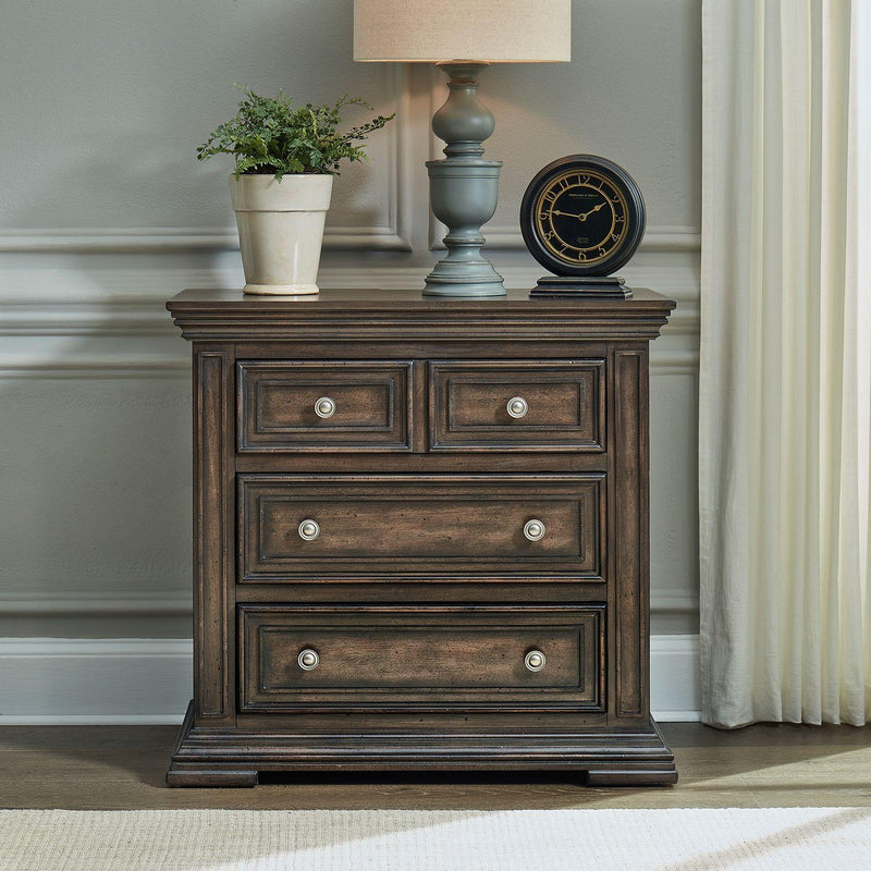 Liberty Furniture Industries Inc. Big Valley 361-BR62 Bedside Chest w/ Charging Station IMAGE 7